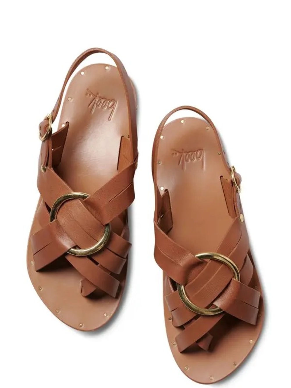 Beek Crossbill Leather Sandals